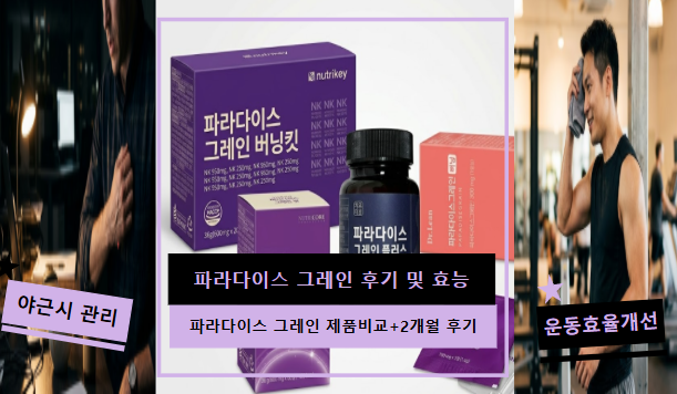 파라다이스 그레인 후기·효능·버닝 가격 부작용 총정리