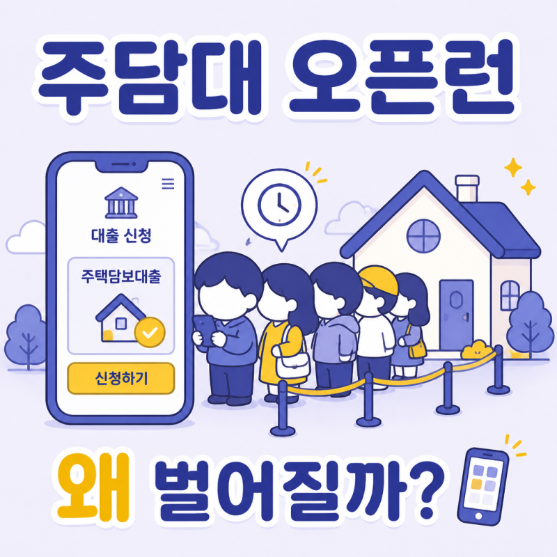 왜 오픈런? 카카오뱅크 주택담보대출, 3가지 이유와 대비법