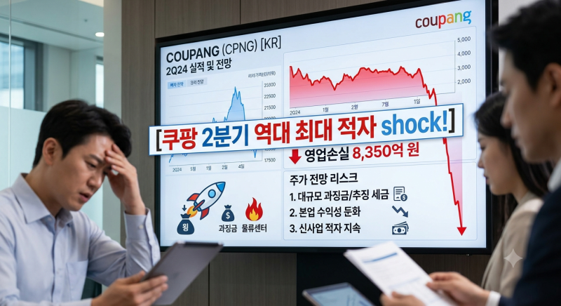 2분기 역대 최대 적자, 향후 쿠팡 주가 전망과 투자자가 반드시 알아야 할 3가지 악재