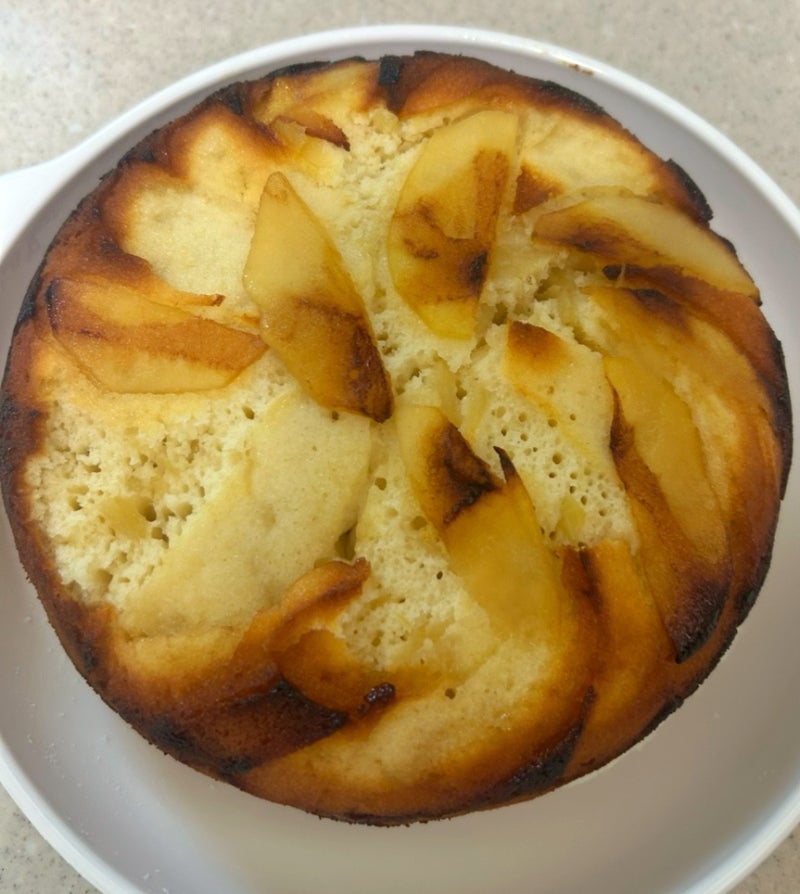 맛없는 사과 소생작전, 초간단 사과케이크(망친 후기)