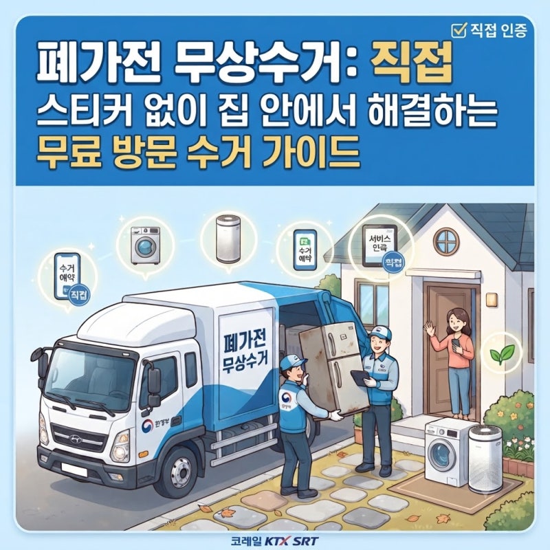 폐가전 무상수거 신청 방법