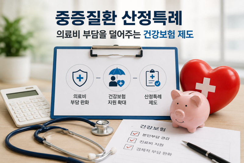 중증질환 산정특례란? 의료비 부담을 덜어주는 건강보험 제도