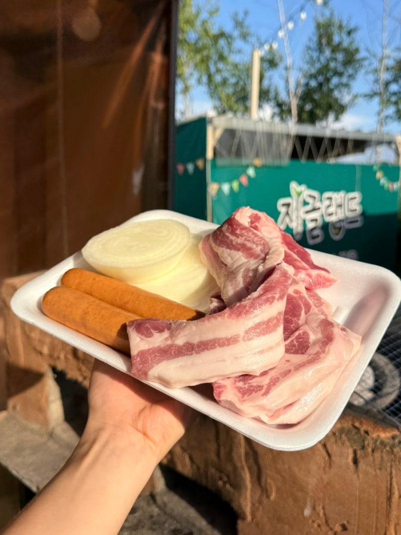 파주 지글랜드 캠핑식당 삼겹살 바베큐 맛집