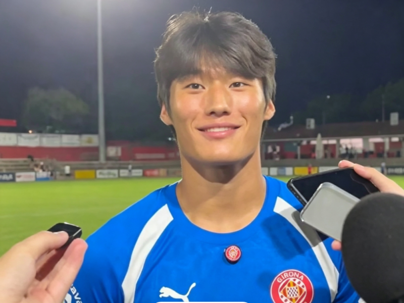 지로나 기대주 김민수, 1군 잔류 '안갯속'…현지 우려 나왔다