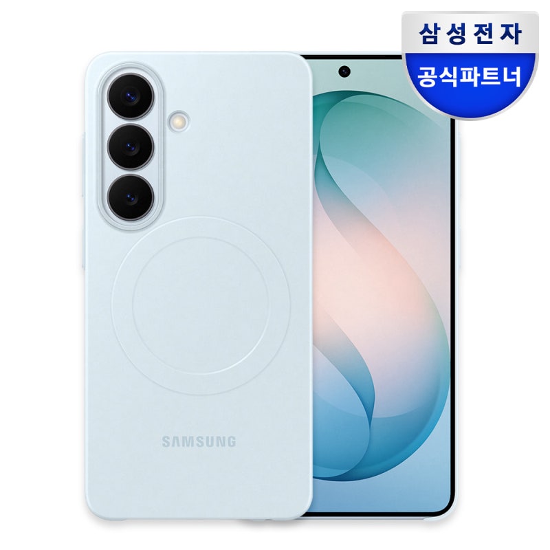 갤럭시 S24 맥세이프 케이스 삼성 정품 라이트블루 실사용 후기
