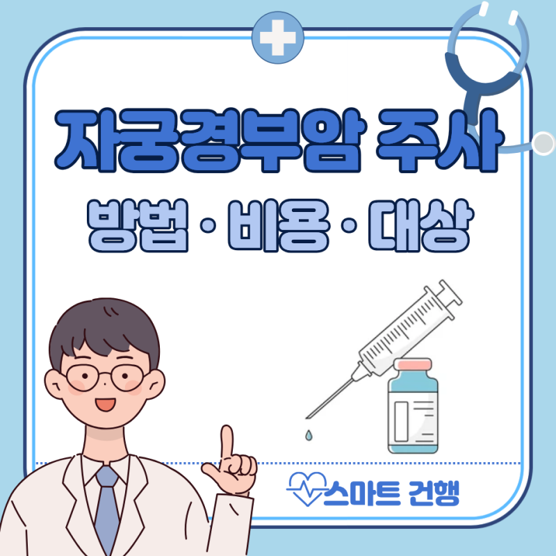 자궁경부암 예방접종 가격, 나이, 무료대상 : 남자는?