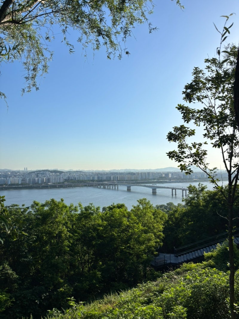 [CAMPING #1] 서울 노을캠핑장 백패킹 ☀️
