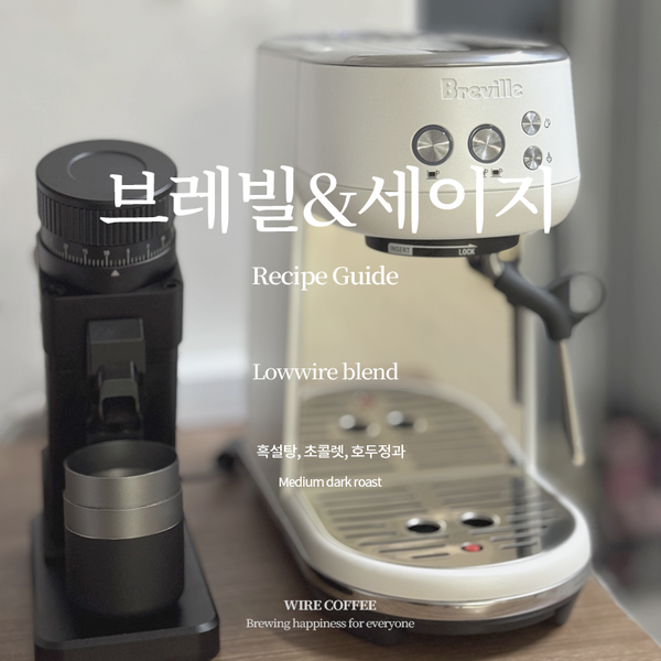 브레빌 밤비노 로 내리는 쫀득한 에스프레소