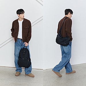 남성 데일리 캐주얼 무드 여행 가방 추천 브랜드 질스튜어트, 남자 백팩 크로스백