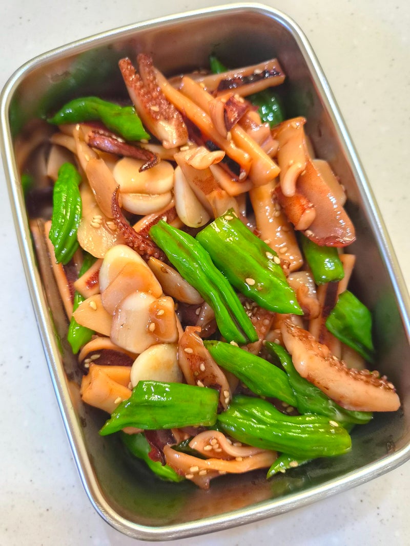 [오늘의 요리] 오징어 꽈리고추 조림