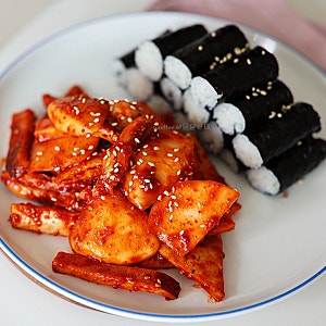 충무김밥 만들기 오징어무침 어묵 레시피