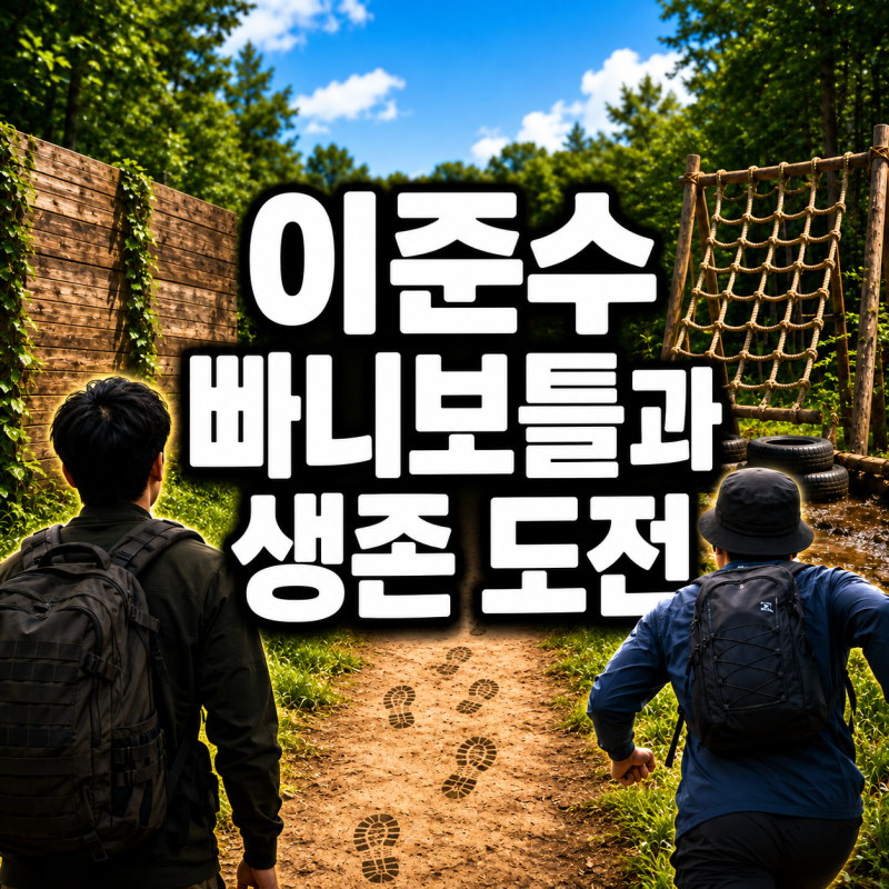 이종혁 아들 이준수, 빠니보틀과 생존 예능…꼬마가 방송인으로 돌아왔다