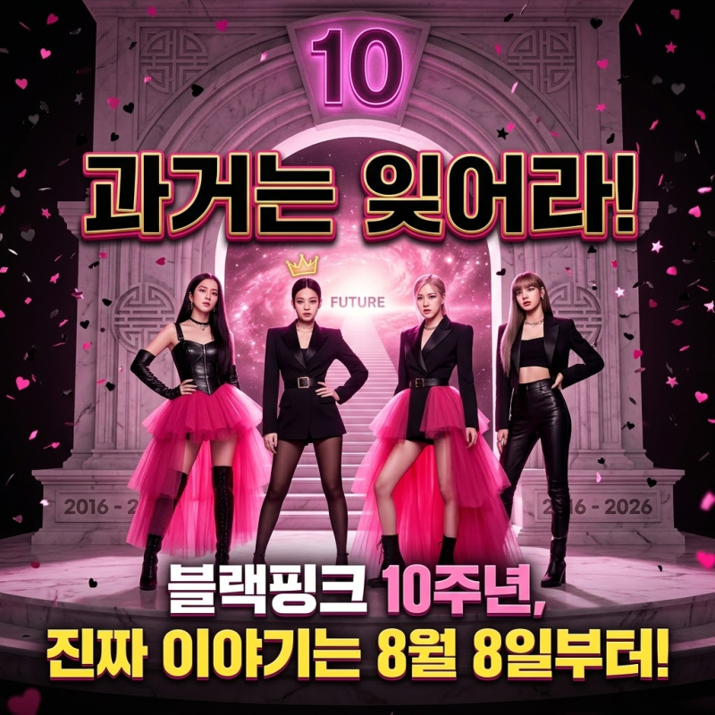 BLACKPINK's 10th Anniversary: The Real Story Begins on August 8th