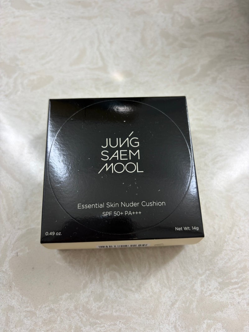 정샘물 에센셜 스킨 누더 쿠션 페어 로즈 내 돈 내산 후기