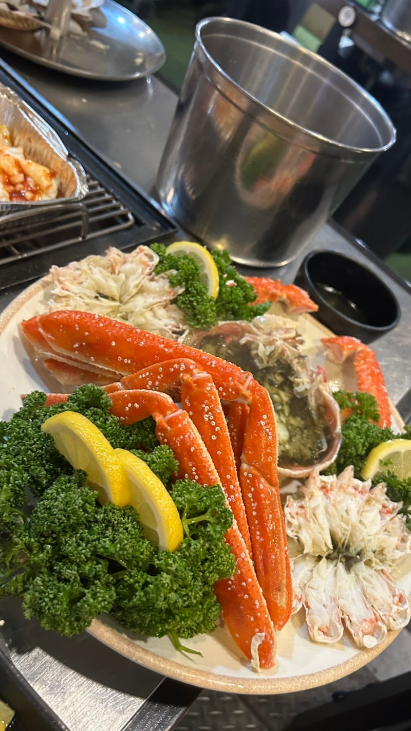 부산 송도 조개구이 맛집 조새호 후기｜러시아대게·3단조개구이·해물가득라면