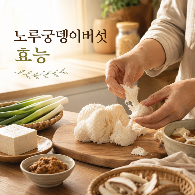 노루궁뎅이버섯 건강가이드~ 노루궁뎅이버섯 효능, 부작용 먹는방법