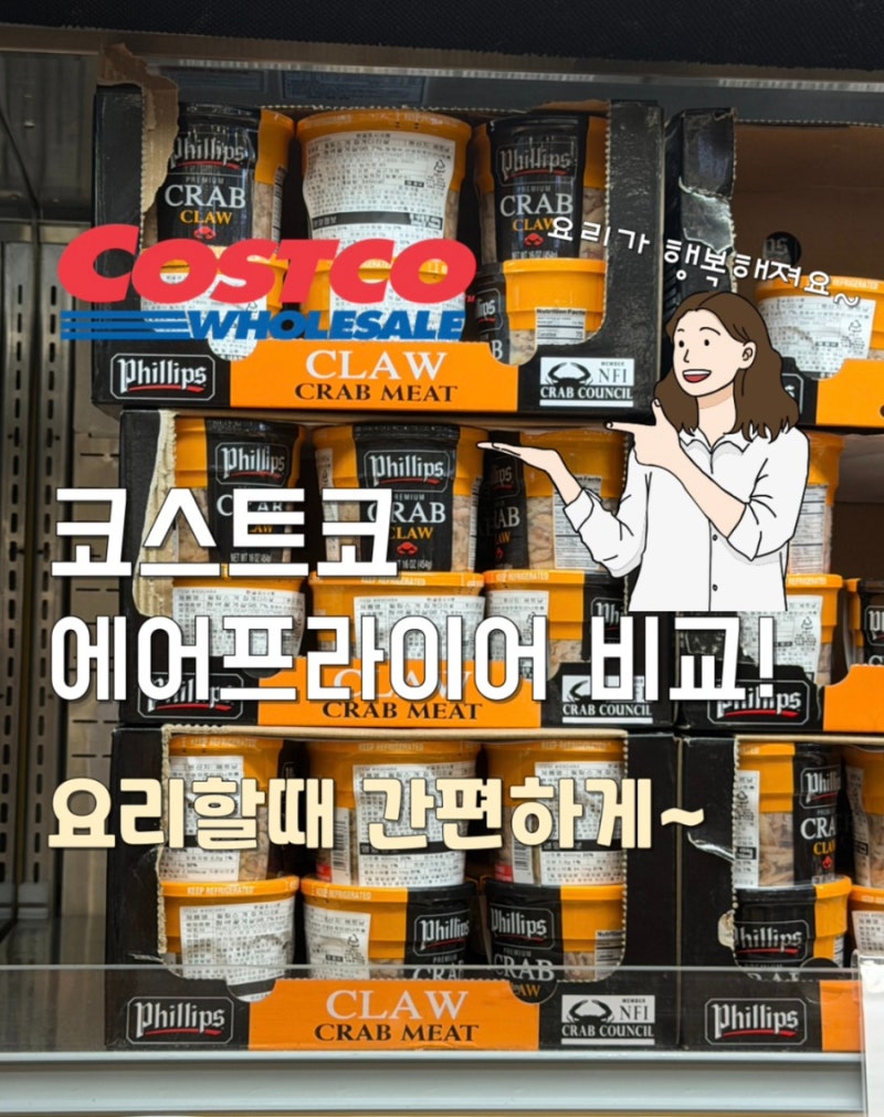 코스트코 에어프라이어 추천! 유리부터 오븐형까지 인기 모델 4가지 비교