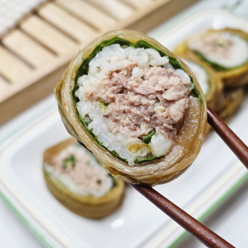 묵은지참치김밥 만들기 새콤아삭 묵은지말이 레시피, 씻은 묵은지요리