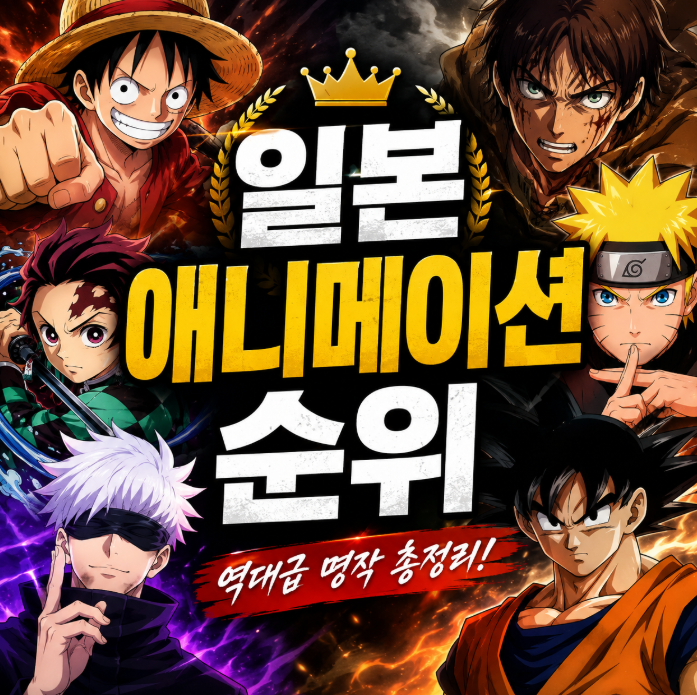일본 애니메이션 순위, 역대 영화흥행 순위 정리