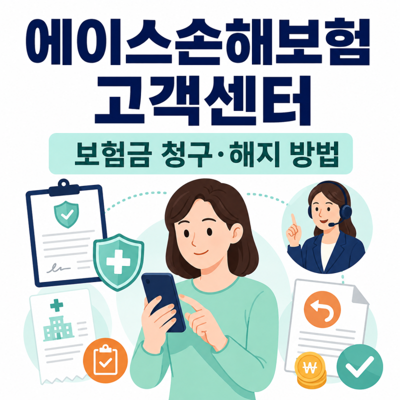 에이스손해보험 고객센터, “보험금 청구 어디서?” 상담과 해지 방법