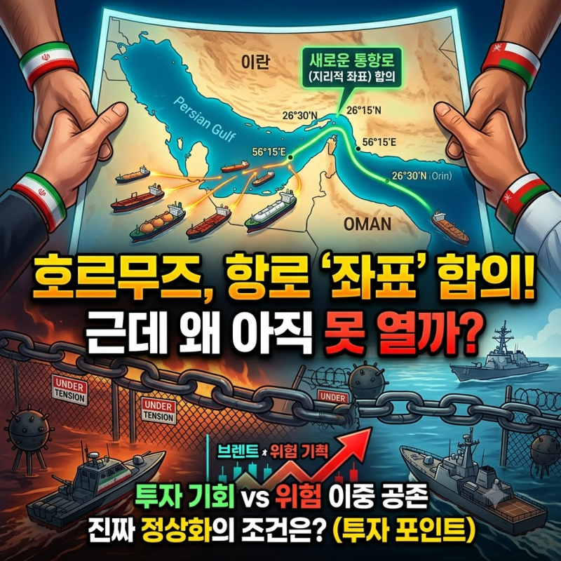 이란·오만 새 항로 합의, 호르무즈는 왜 아직 못 열까