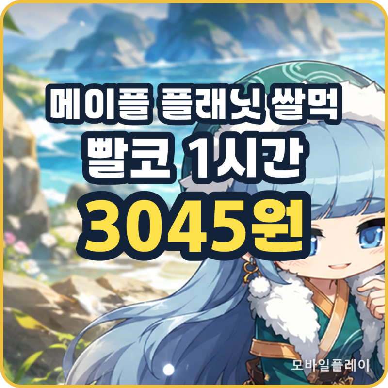 메이플 플래닛 쌀먹 시급 계산과 메소 시세, 잠쩔 효율까지 총정리