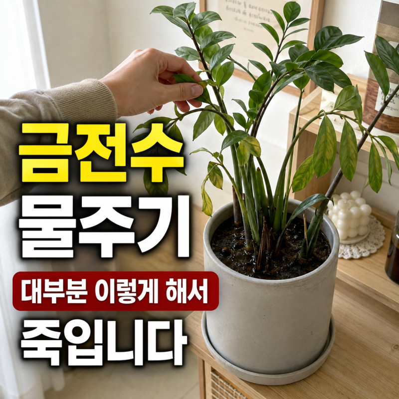 금전수 물주기 대부분 이렇게 해서 죽입니다!