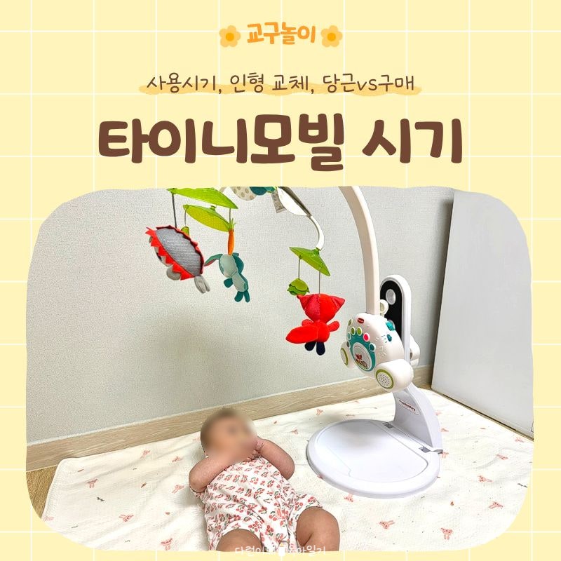 타이니모빌 언제까지 | 사용시기 인형교체 조립방법 (+당근 대여 구매 비교)