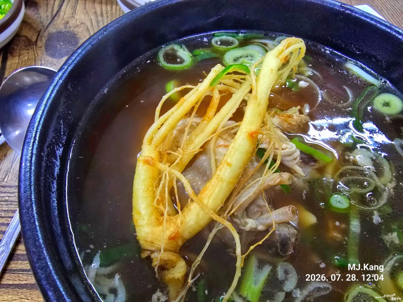 대구 동구맛집 산약초삼계탕 방문후기~26년 40도가 넘는 여름 몸보신 하자