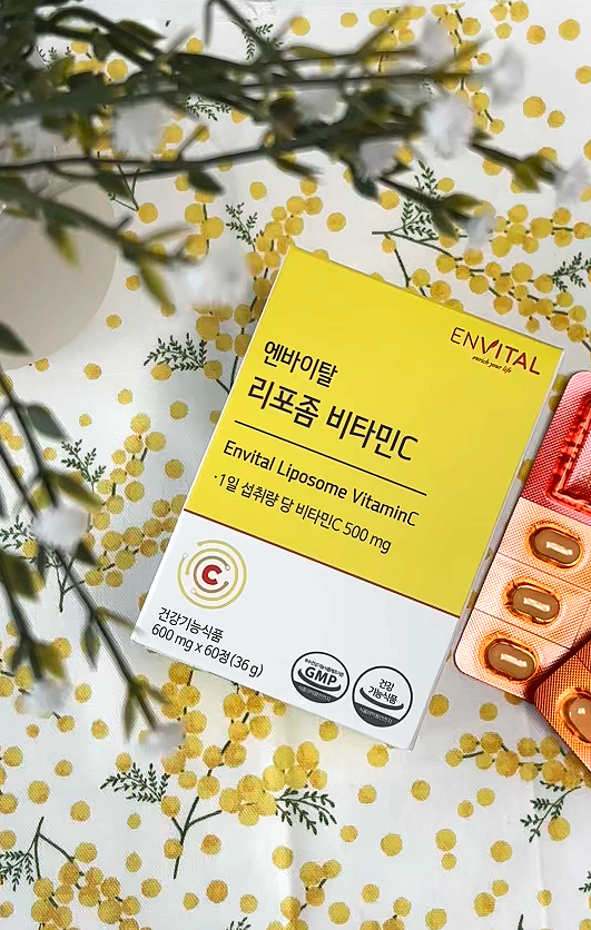엔바이탈 리포좀 비타민C 솔직 후기 (+뜻, 직장인영양제 추천)
