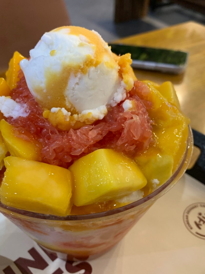 설빙 자망코 가격 칼로리 솔직후기(양주옥정점)