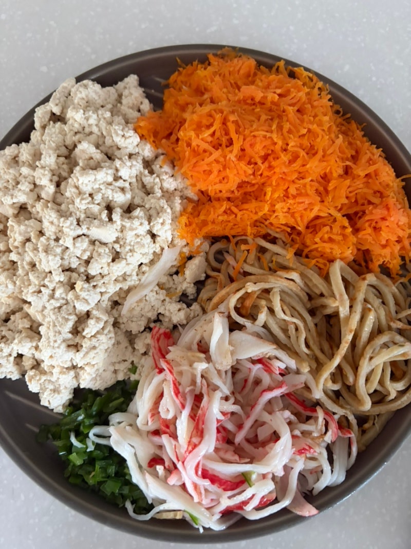 든든하게 먹고 다이어트 속편한 두부김밥 만들기