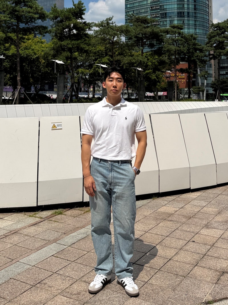 폴로 랄프로렌 커스텀 슬림핏 카라티 후기, 사이즈와 핏