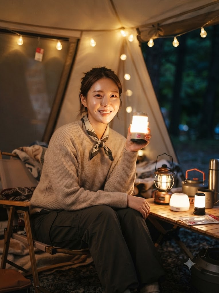 캠핑 조명 뭐부터 준비해야 할까? 다이소 캠핑용품 추천! 캠핑 여행 필수 조명 아이템 총정리