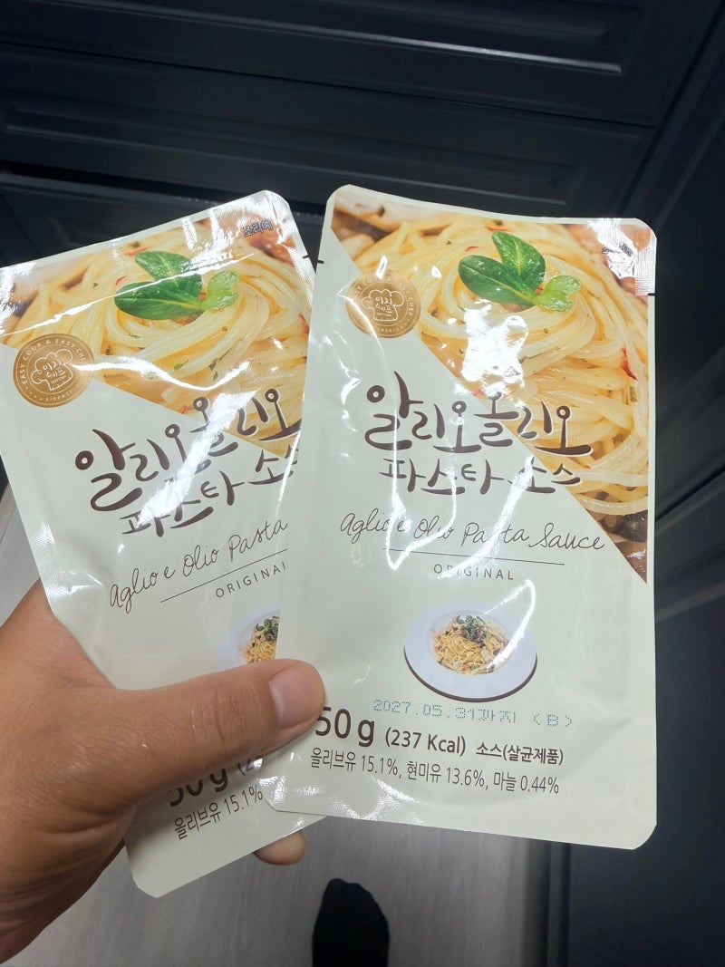 코스트코 알리오올리오 파스타 소스 후기｜간편하지만 소스 양 조절은 필수