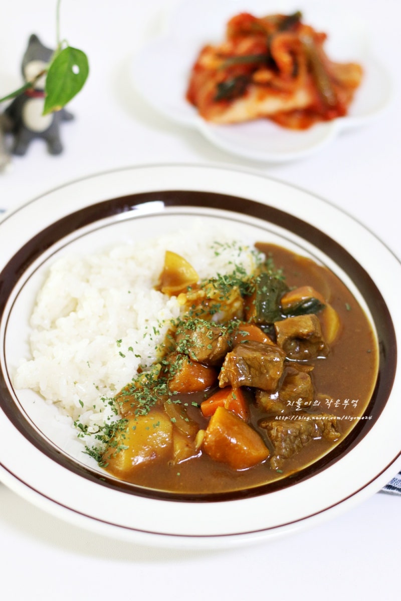 소고기 카레라이스 소고기카레 레시피 맛있는카레 만드는법