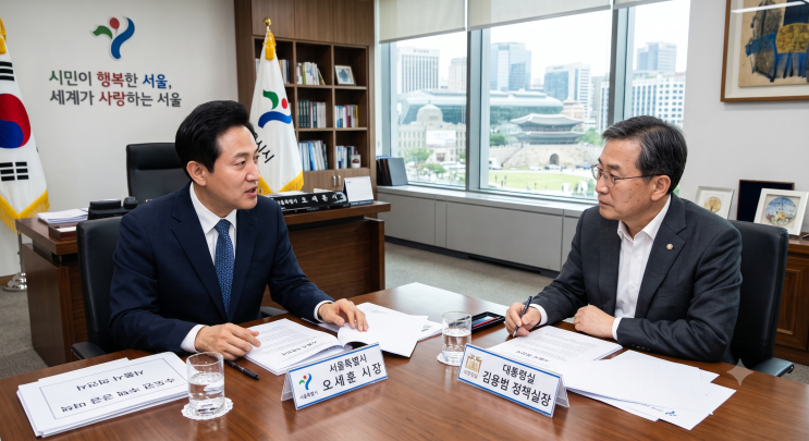절대 <b>반대</b> 이유! 김용범 회동 3가지 쟁점과 서울 <b>주택공급</b> 대안... 