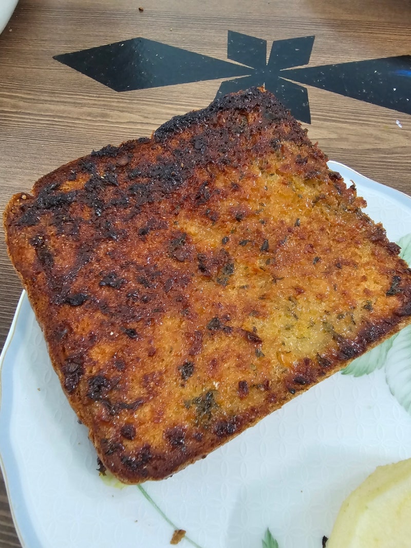 통밀빵 다이어트 마늘빵 에어프라이어 레시피