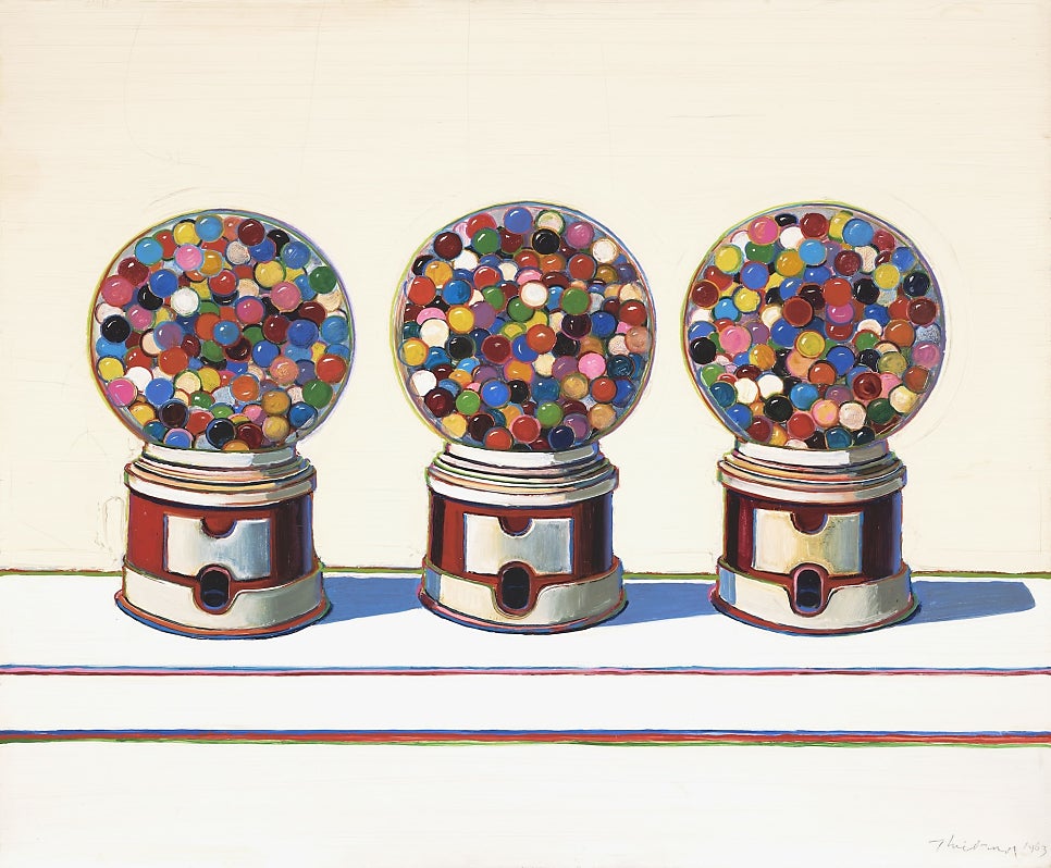웨인 티보(Wayne Thiebaud)_ 삼각형을 크림파이로 (1920–2021)