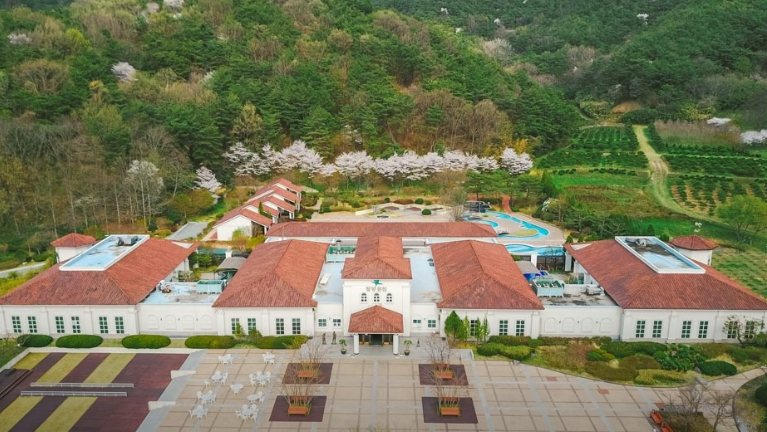(담양리조트수영장)전남광주 담양온천 야외수영장