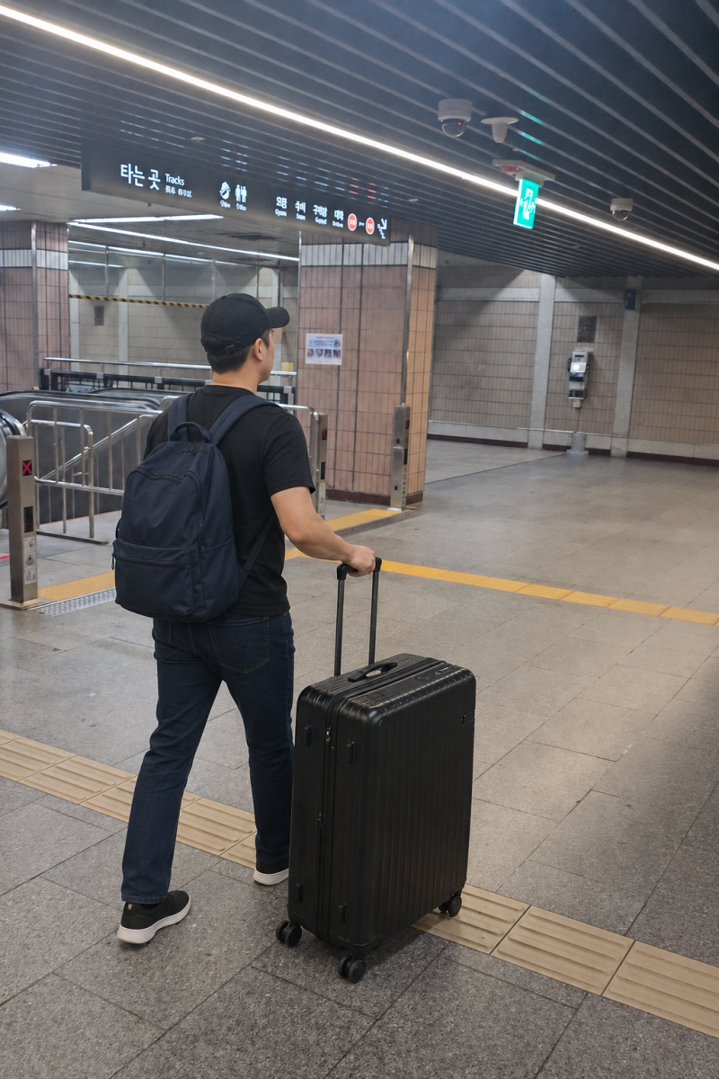 안국역 대형 캐리어 보관, 지하철 락커 대신 이용한 곳