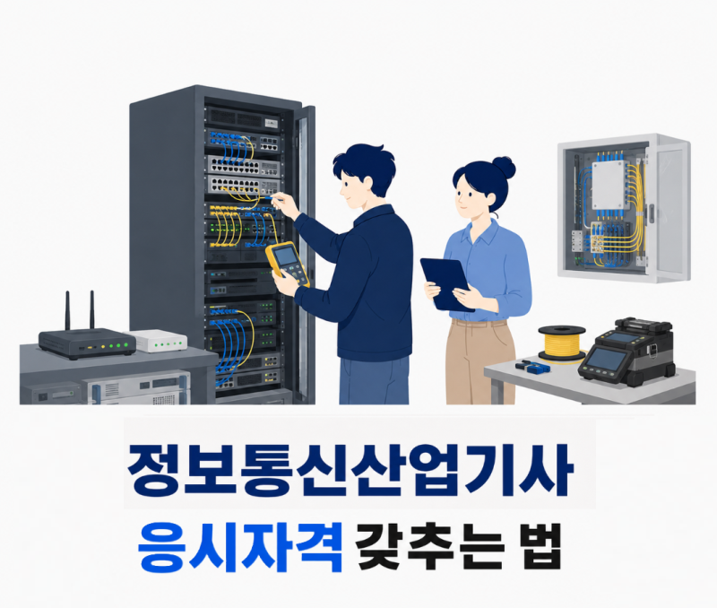 정보통신산업기사 응시자격 갖추는 법, 취득 후 취업 전망
