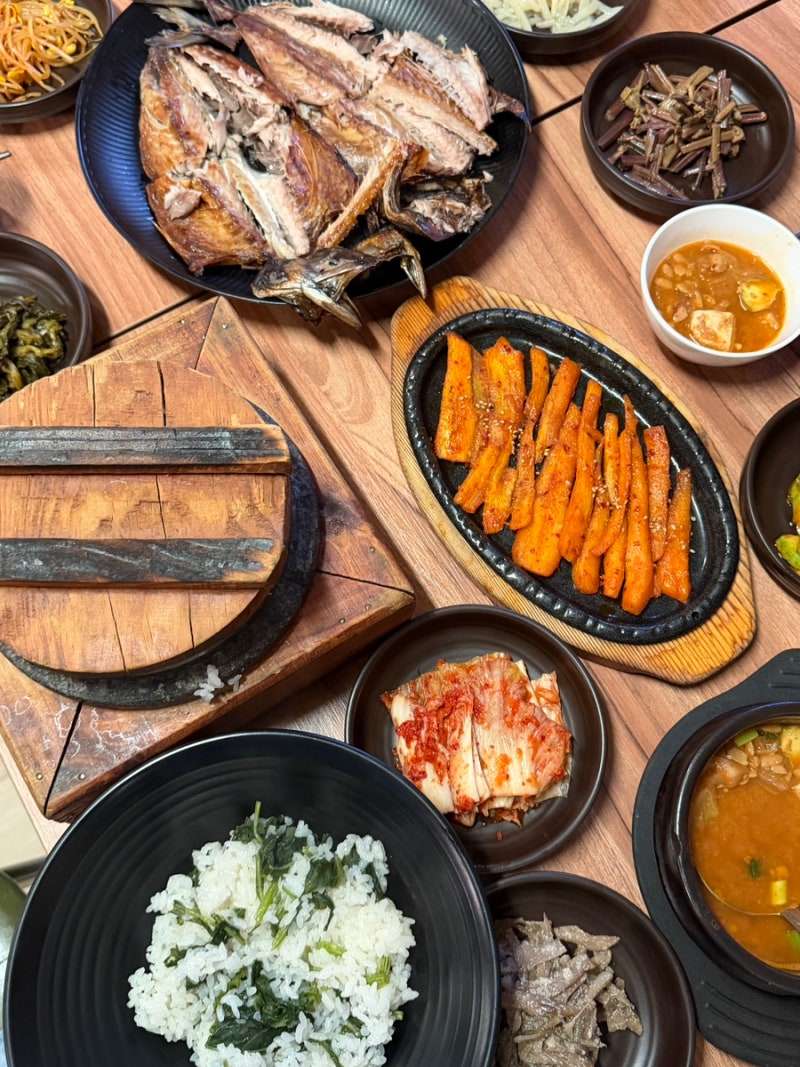 양평 한식 맛집 청기와 두물머리 근처 곤드레돌솥밥 맛집