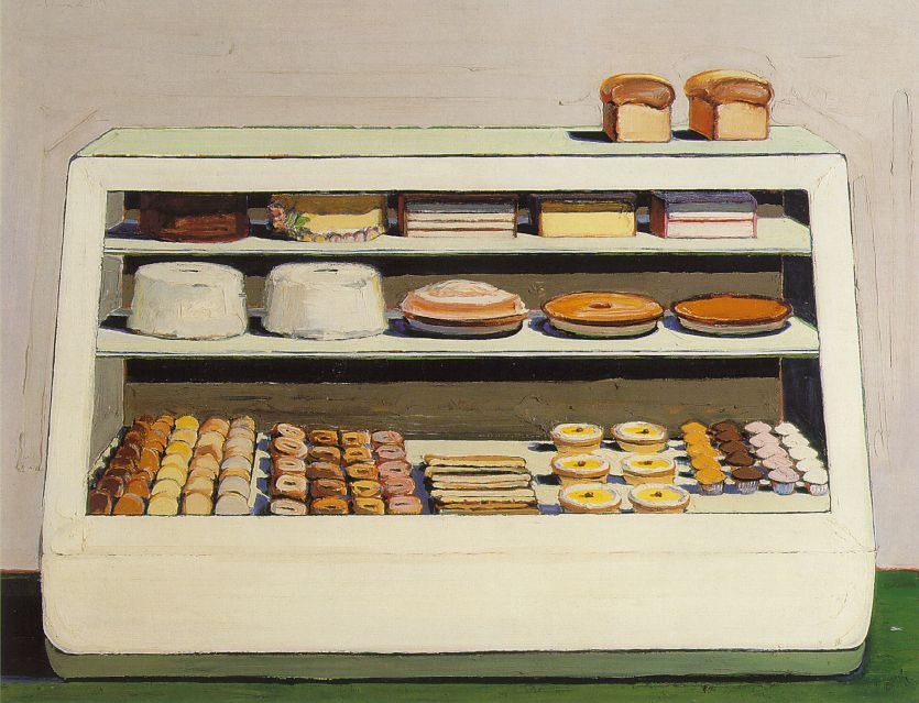 웨인 티보(Wayne Thiebaud)_ 삼각형을 크림파이로 (1920–2021)