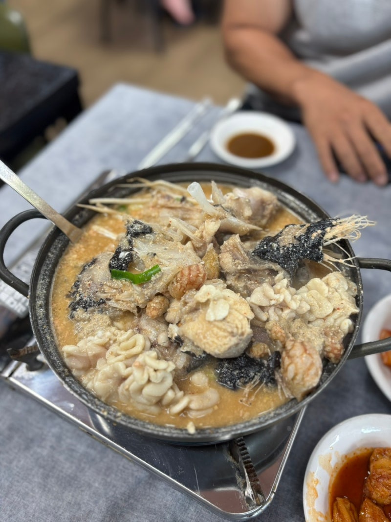 제주 조천읍 강민경님 추천맛집 아구탕 맛집 각지불
