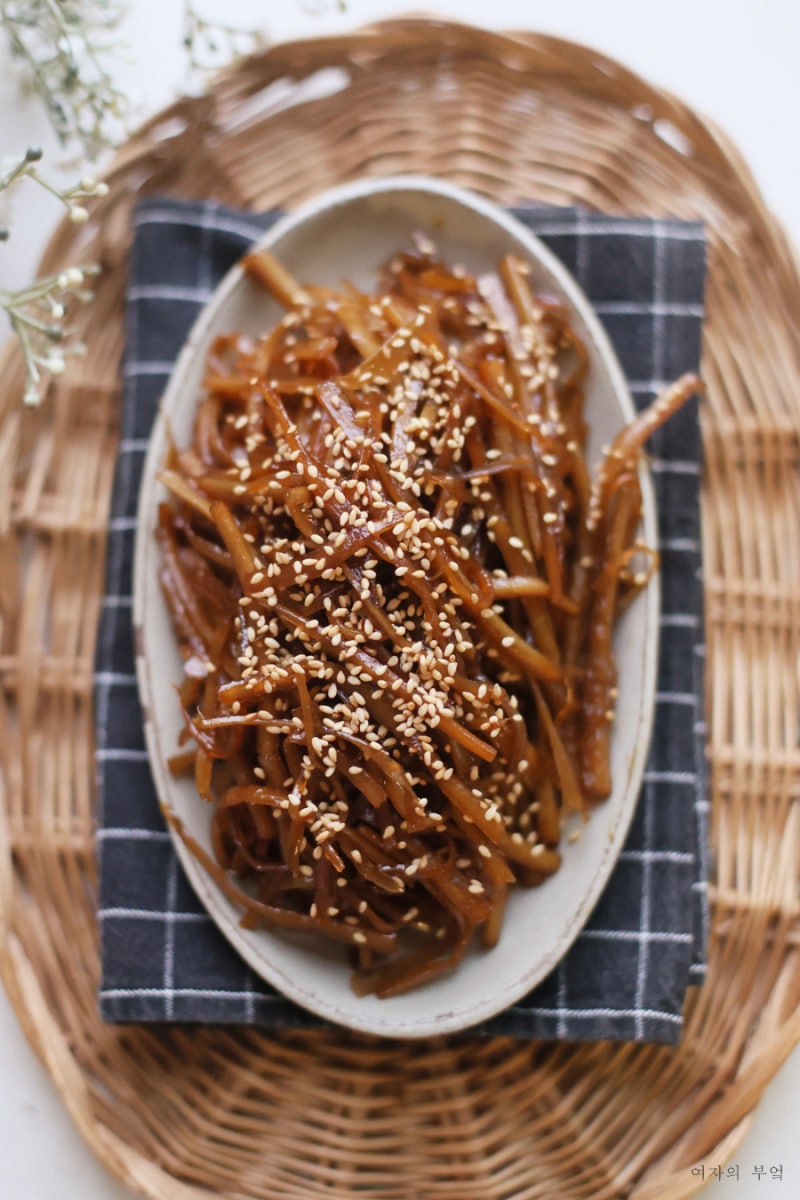 김밥 우엉조림 황금 레시피 만드는 법