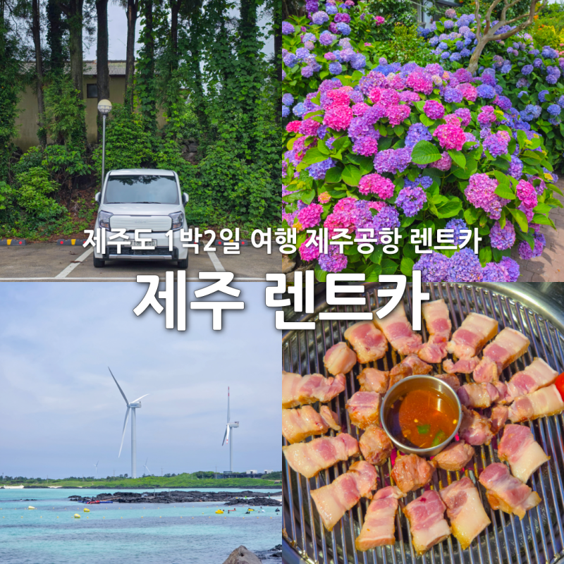 제주렌트카 제주 공항 돌하루팡 제주도렌트카 가격비교 제주도 1박2일 여행
