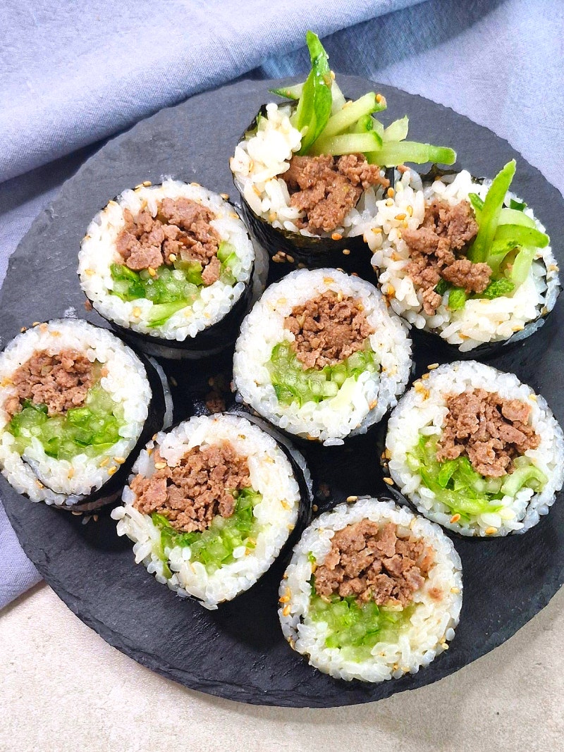 소고기 오이김밥 레시피 오이김밥 만들기 간단김밥