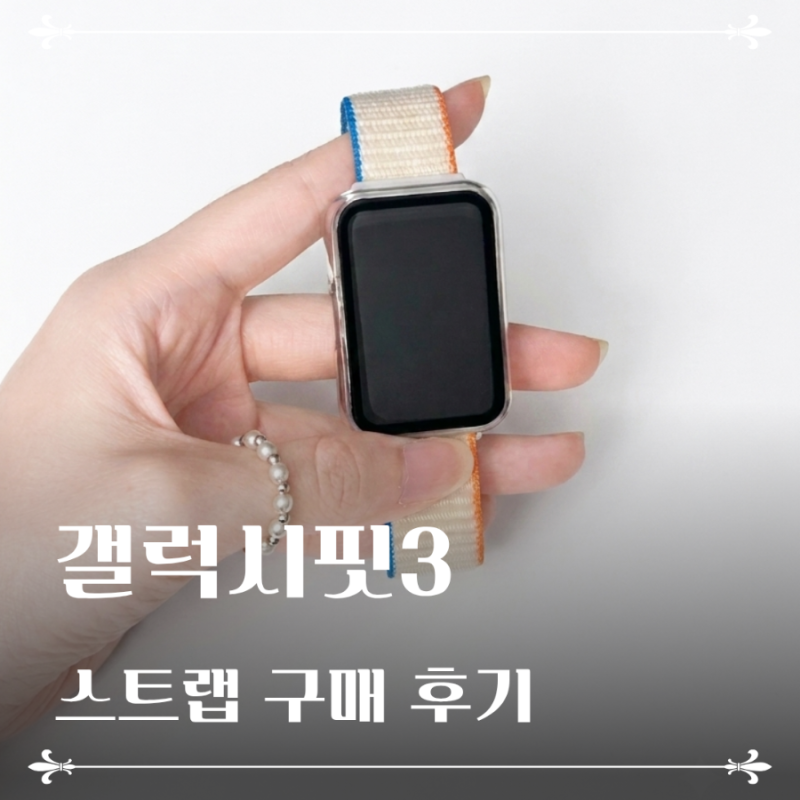 갤럭시핏3 스트랩 교체