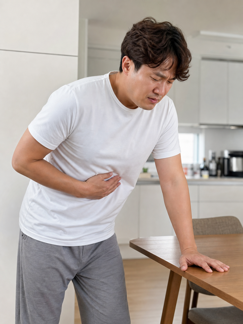 식후 속쓰림과 신물이 반복된다면? 역류성 식도염 구별법